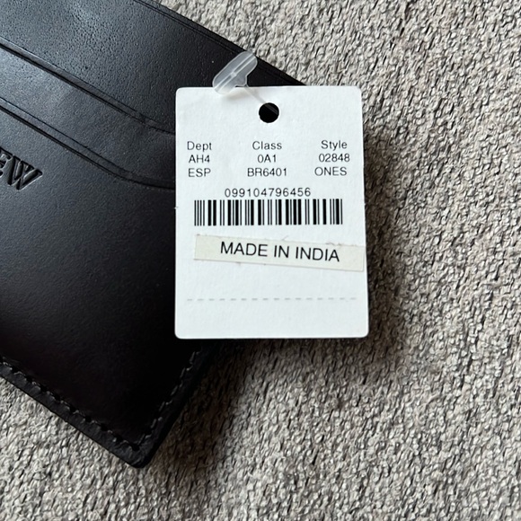 NWT Men’s J Crew Card Wallet - Picture 4 of 4